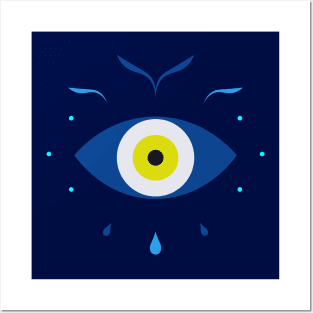 eye see u 💧 Posters and Art